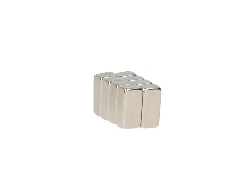 Saving Topper Block Magnets - nichel -placcati - 8st.