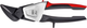 Forbici ideali Bessey erdi 230 mm sinistra - d39assl