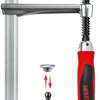 Abrazadera Bessey | todo acero | 300 120 mm | mango plegable - gz3012kg