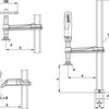 Elemento BESSEY SPAN con uno Spangeon TW28-30-14-2K fisso