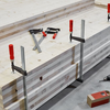 Morsetto Bessey per carichi pesanti con staffe in fusione tgkr 1500 120 - tgkr150