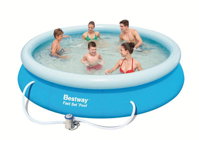 Set di piscina bestway set veloce 366x76 cm 57274