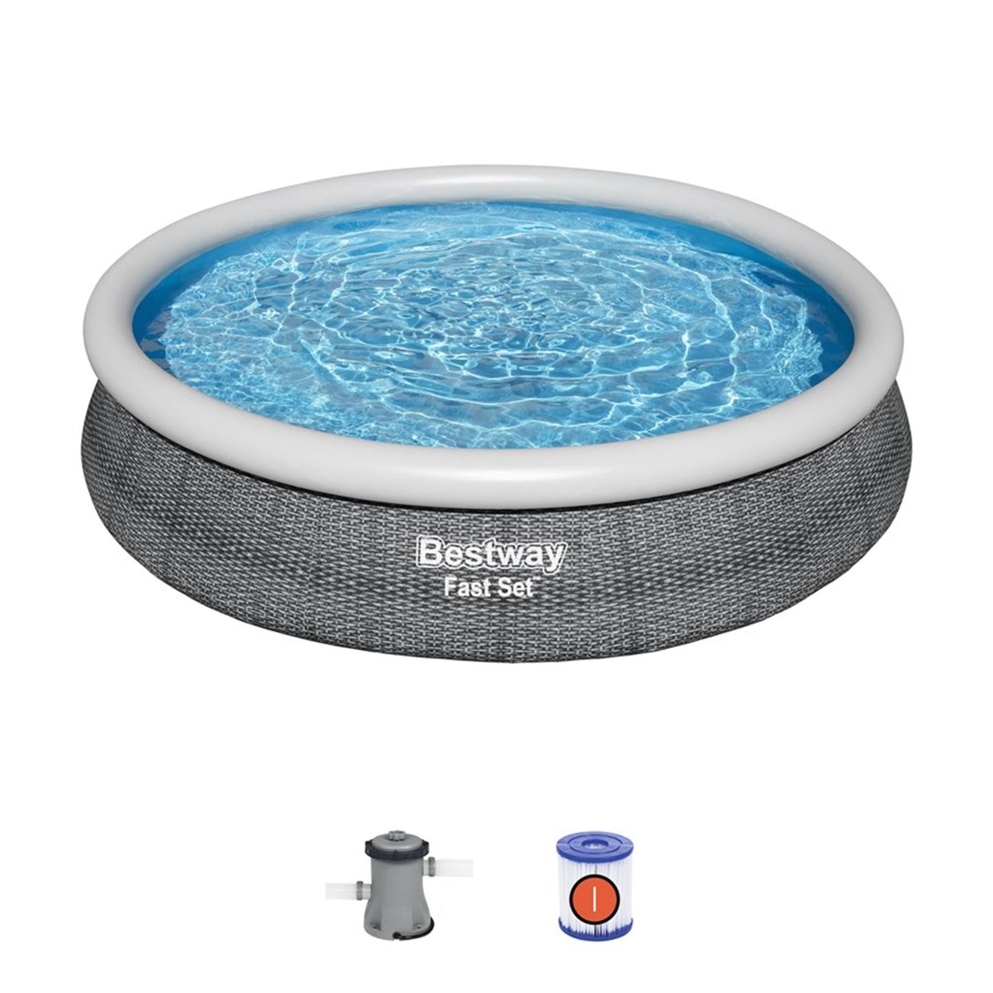 Bestway Pool impostata intorno a 366x76 cm