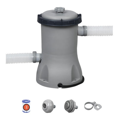 Pompa filtro carturide bestway 2,0 m³ u 12v grigio