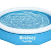 Bestway opblaaszwembad fast set met pomp rond 305-s