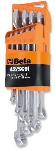 Steek-ringsleutelset Beta 9delig