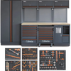 Beta actie 2025 c45pro 2.0 w 268ut werkplaatsinrichting combinatie (houten blad) + 268ut 268-delig assortiment - 045009159