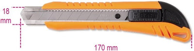 Coltello a spezzare Beta, 18 mm. in dotazione 3 coltelli di ricambio 1771 - 017710000