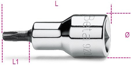 Bussole giravite Beta per viti Torx® 920tx-l 25 - 009200531