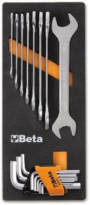 Beta scatole portainserti in plastica preformate flessibili m33 vuote mv33 - 024510033
