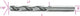 Brocas helicoidales Beta versión corta HSS totalmente rectificadas acabado brillante 412 8,00 - 004120124