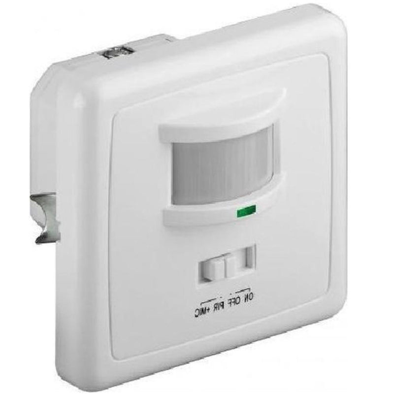 Enzo goobay detector de movimiento empotrable en pared negro 3900320