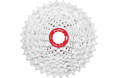 SunRace 10 speed cassette 11-36t. zilver csmx0