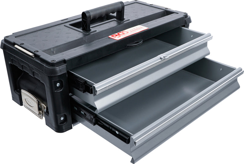 Accesorio para caja de herramientas rígida Bgs technic con 2 cajones