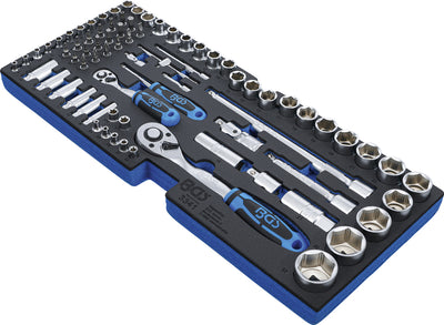 Bgs technic metal tool case with 143 tools