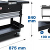 Bgs technic workshop trolley 2 drawers