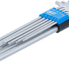 Bgs technic l-type wrench set extra long for t-star 9 pieces