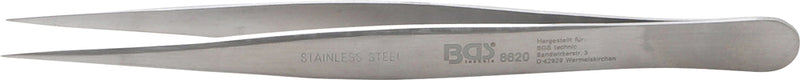 Pinzas punta afilada acero inoxidable bgs technic