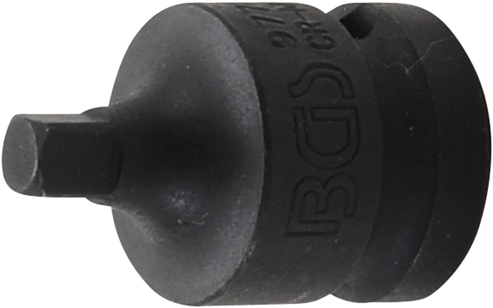 Adaptador de enchufe bgs technic kraft 1 2 a 1 4