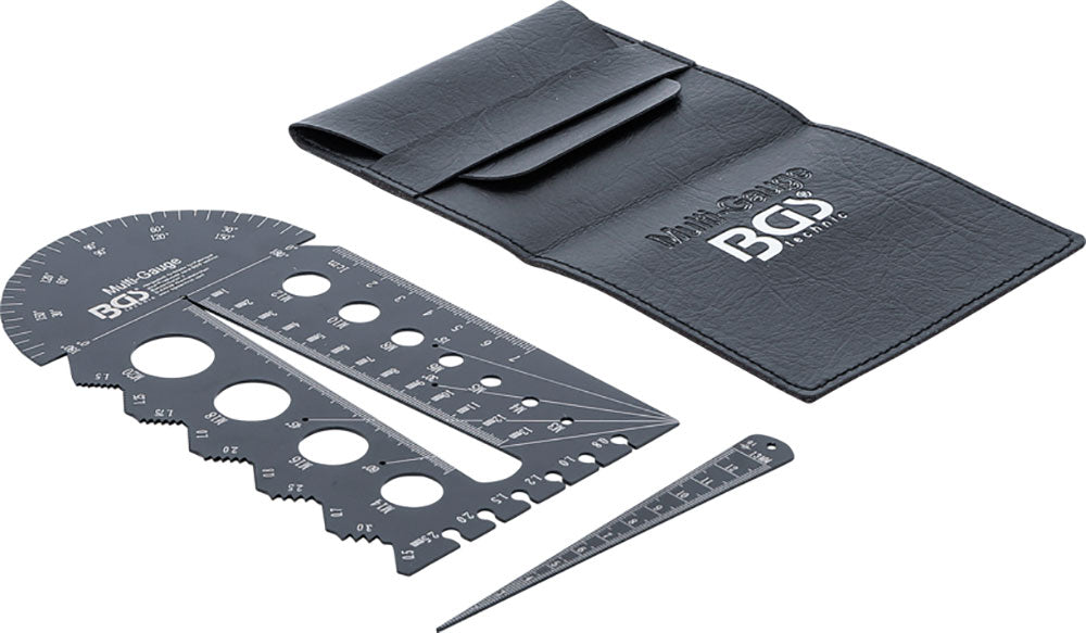 Calibro del passo della vite e modello di filettatura Bgs Technic