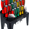 Bgs technic screwdriver set with bit assortment in a plastic stand 44-piece