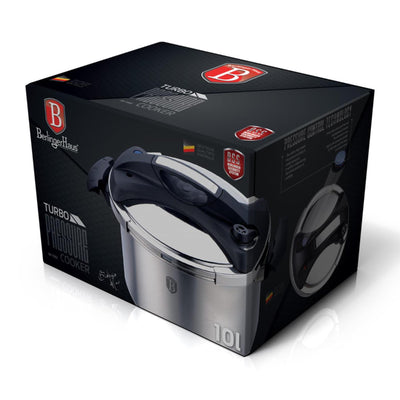 Olla a presión Berlingerhaus de acero inoxidable 10 litros