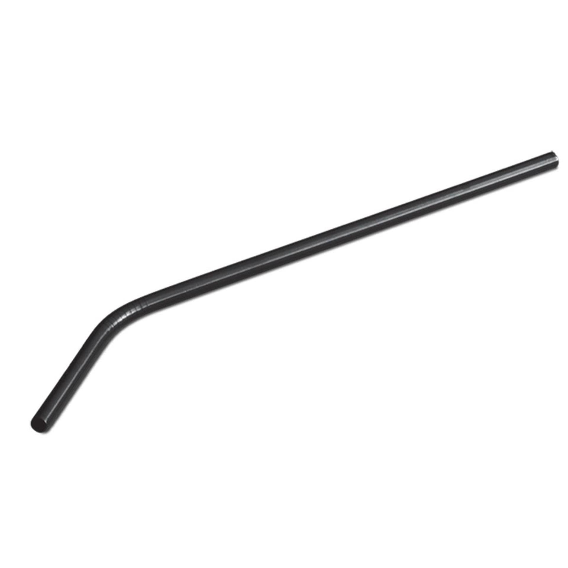 Berlingerhaus straws 6 pcs stainless steel black