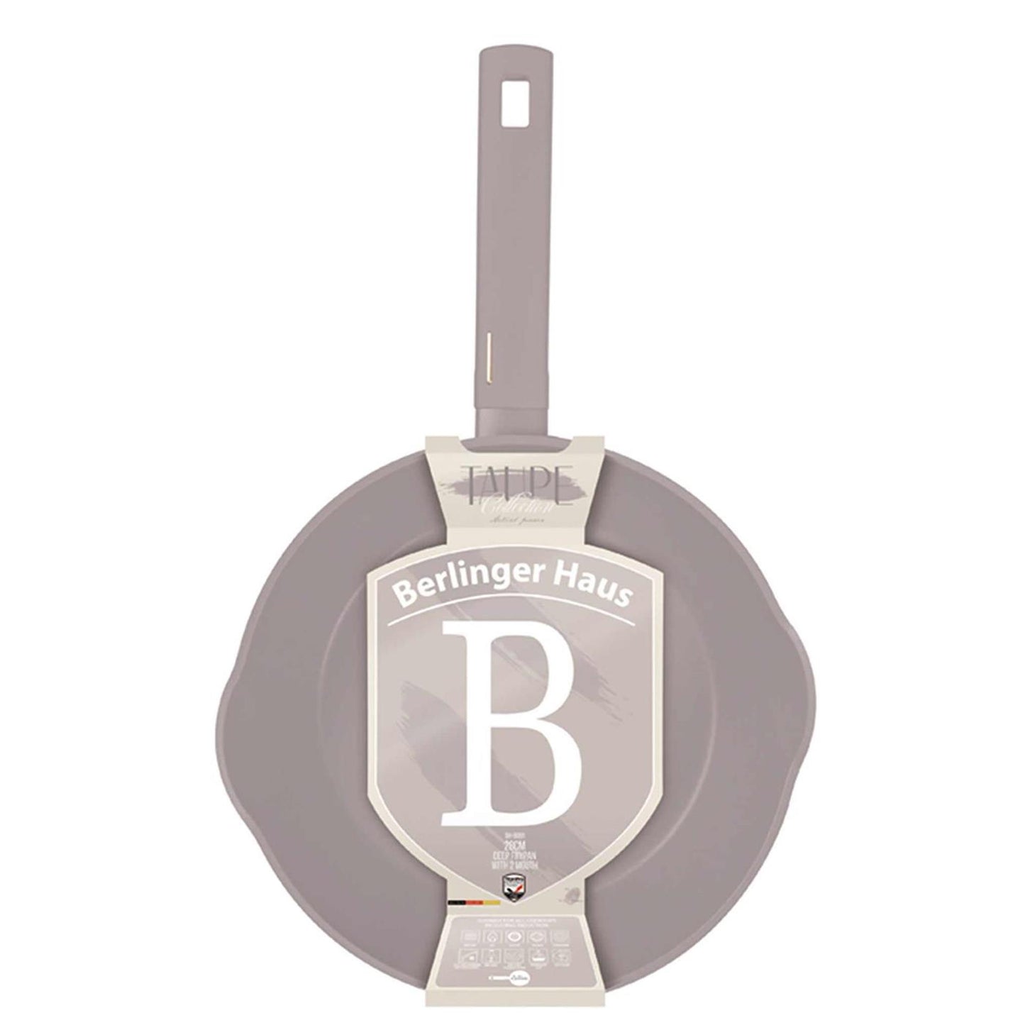 Padella profonda Berlingerhaus 28 cm tortora