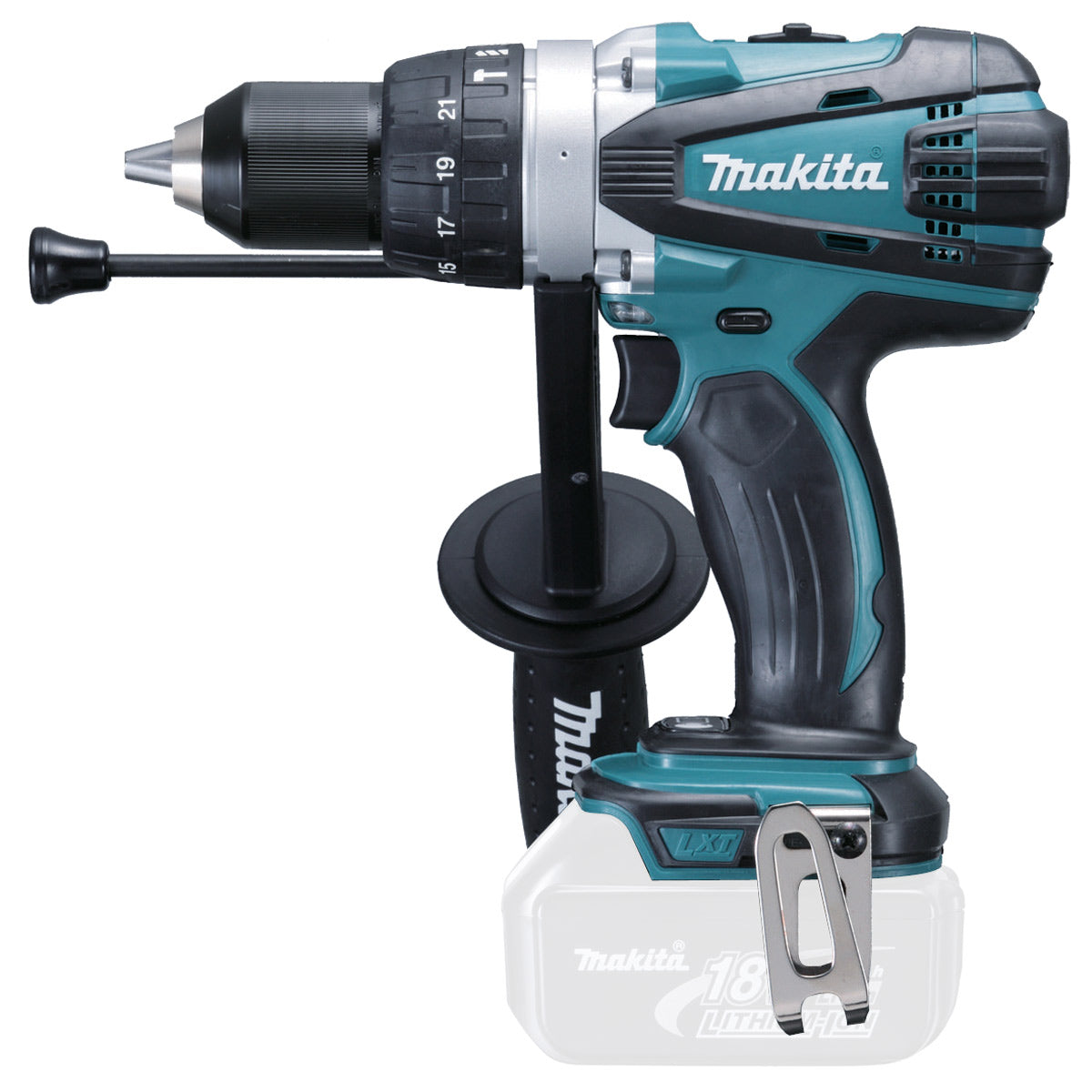 Trapano a percussione a batteria Heavy Du Ty Makita DHP458Z | senza batterie e caricabatterie - dhp458z
