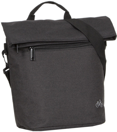 Borsa per manubrio gocce di bici con spalline nylon 6l nero