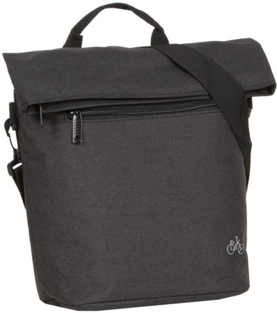 Borsa per manubrio gocce di bici con spalline nylon 6l nero