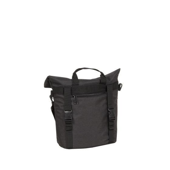 Borsa per manubrio gocce di bici con spalline nylon 6l nero
