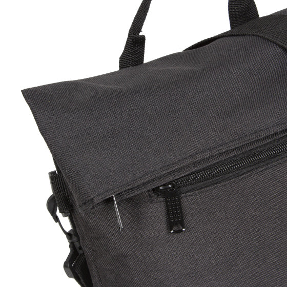 Borsa per manubrio gocce di bici con spalline nylon 6l nero