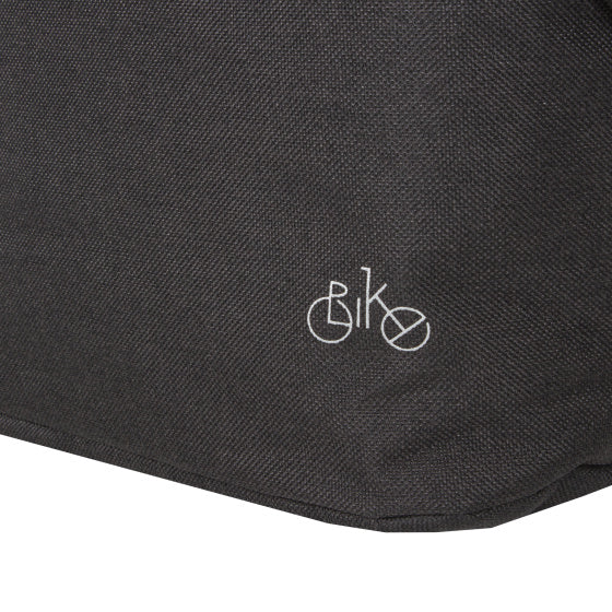 Borsa per manubrio gocce di bici con spalline nylon 6l nero