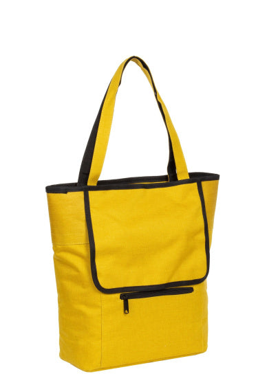 Bike drops Shopper Borsa per biciclette nylon 21L giallo