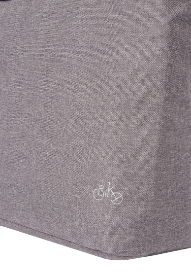 Bike drops Shopper Borsa per biciclette nylon 21l grigio