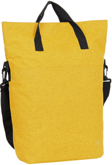 Borsa per biciclette per acquirente per biciclette con gambo con spalla Nylon 12l giallo