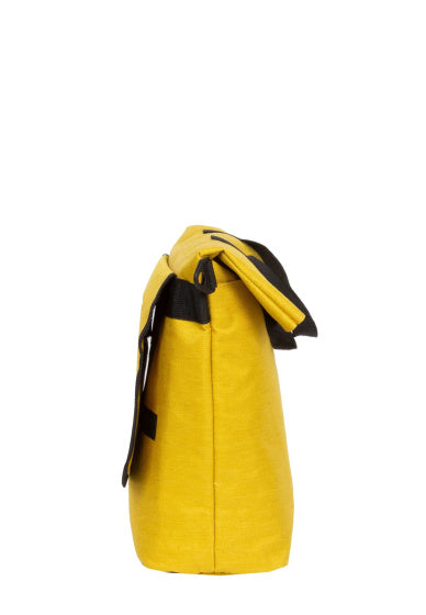 Borsa per biciclette per acquirente per biciclette con gambo con spalla Nylon 12l giallo
