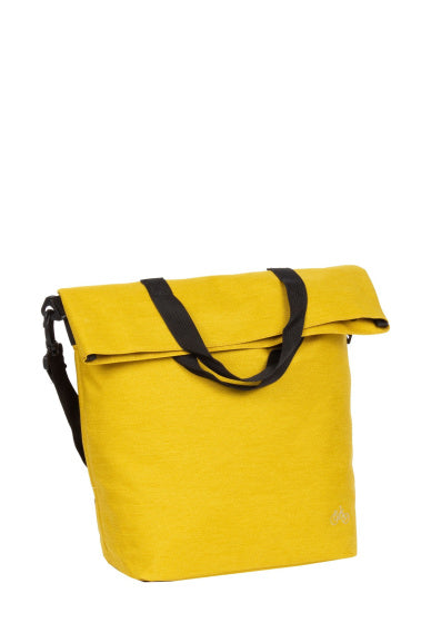 Borsa per biciclette per acquirente per biciclette con gambo con spalla Nylon 12l giallo
