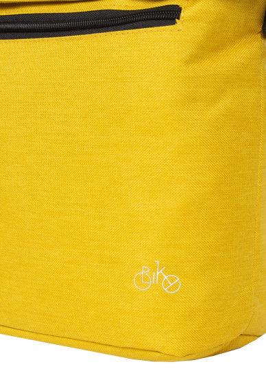 Bike drops stuurtas met schouderhengsel nylon 6l geel
