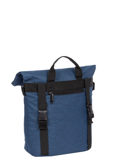 Borsa per manubrio con gocce di bici con spalla Nylon 6L Navy