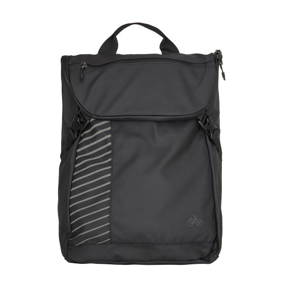 Bike Gravel Agua del agua -Mochila para bicicletas repelentes 22L Negro