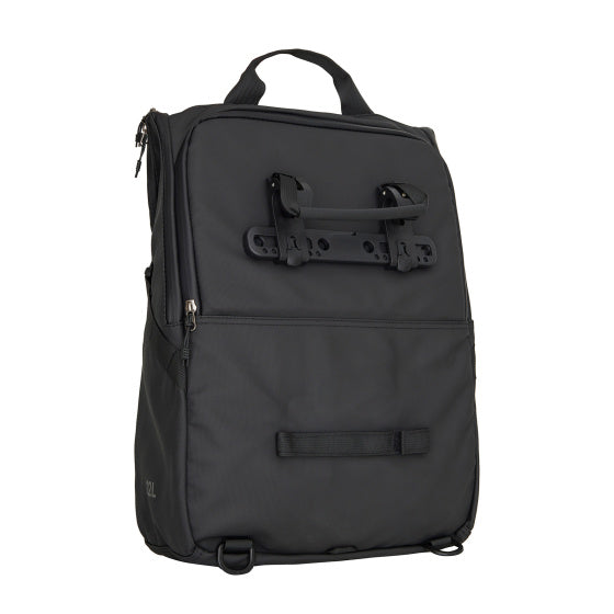 Bike Gravel Agua del agua -Mochila para bicicletas repelentes 22L Negro