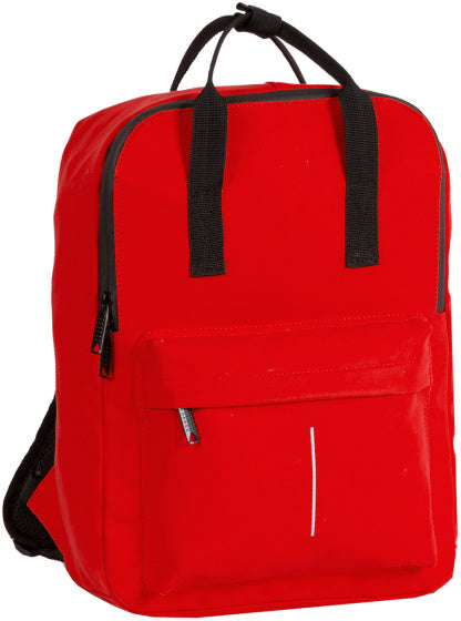 Bike splash waterafstotende fietsrugzak 17l rood