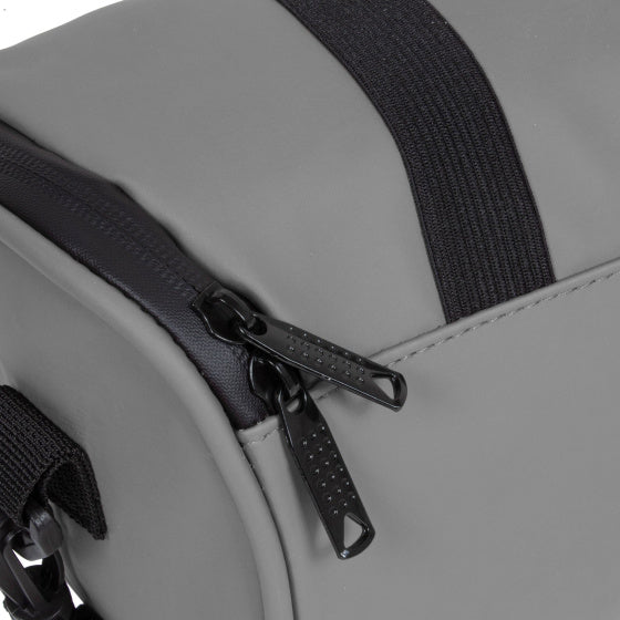 Bike splash waterafstotende stuurtas met schouderhengsel 3l grijs