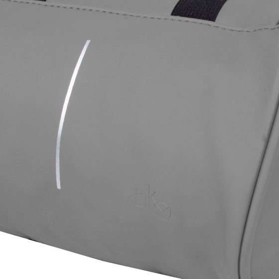 Bike splash waterafstotende stuurtas met schouderhengsel 3l grijs