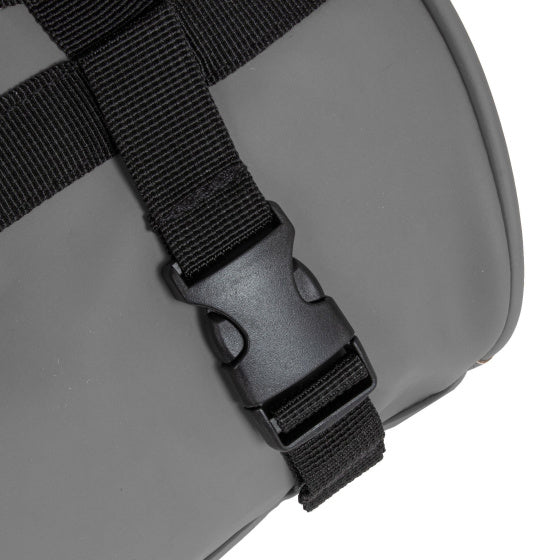 Bike splash waterafstotende stuurtas met schouderhengsel 3l grijs