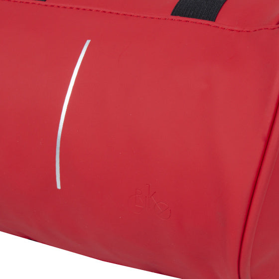 Bike splash waterafstotende stuurtas met schouderhengsel 3l rood