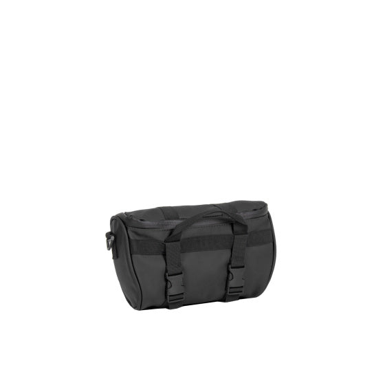 Bike splash waterafstotende stuurtas met schouderhengsel 3l zwart