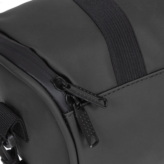 Bike splash waterafstotende stuurtas met schouderhengsel 3l zwart